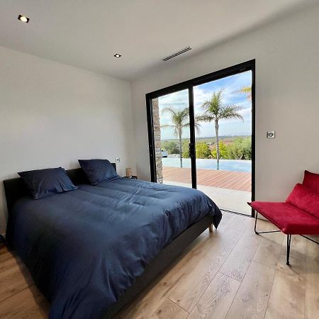 Villa D'Exception Avec Piscine A Debordement - Vue Panoramique Saint-Nazaire  Kültér fotó