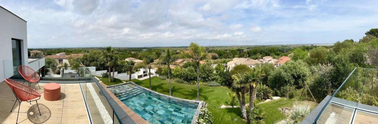 Villa D'Exception Avec Piscine A Debordement - Vue Panoramique Saint-Nazaire  Kültér fotó